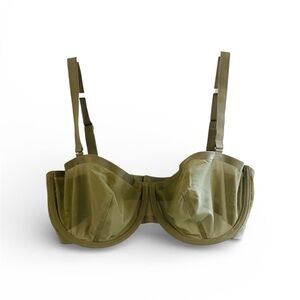 CUUP Olive Sheer Bra